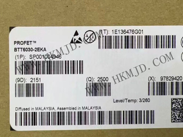 Infineon BTT6030-2EKA двухканальный интеллектуальный высокоуровневый силовой переключатель IC