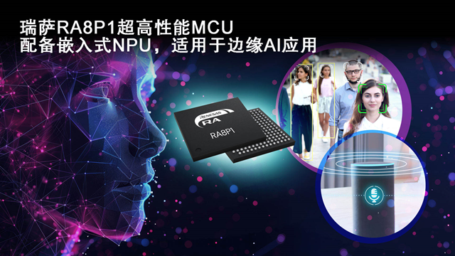 Renesas представила микроконтроллер на частоте 1 ГГц с функцией ускорения AI