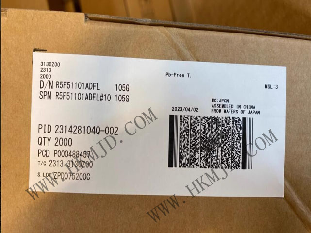 Renesas R5F51101ADFL сверхнизкая мощность 32 Гц 32-разрядный rx mcu