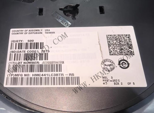 ADI HMC441LC3BTR галидный pHEMT MMIC среднемощный усилитель