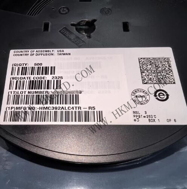 ADI HMC392ALC4TR 3,5 ГГц – 8,0 ГГц GaAs MMIC малошумящий усилитель