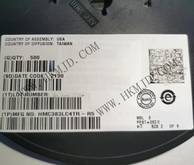 ADI HMC383LC4TR Универсальный усилитель средней мощности на основе PHEMT MMIC из арсенида галлия