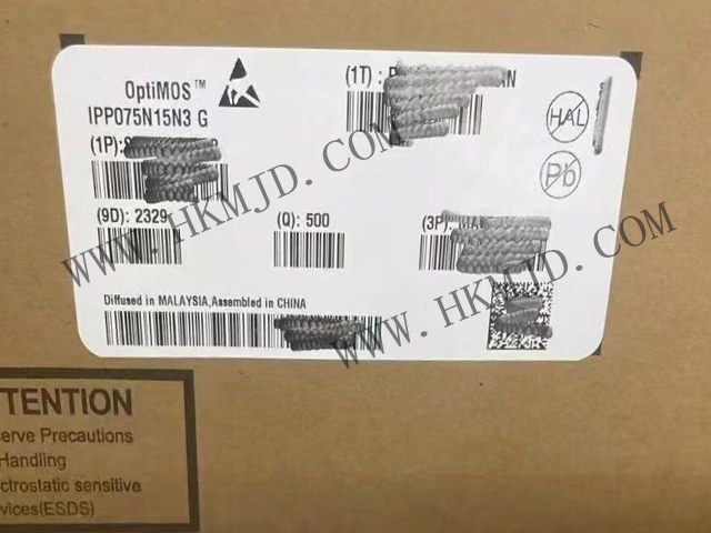 Поставка силового транзистора OptiMOS™ 3 IPP075N15N3G MOSFET N-Ch 150 В 100 А TO220-3