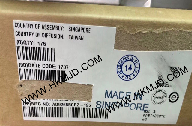 ADI AD9268BCPZ-125 Двухканальный, 16-битный, 125 MSPS аналого-цифровой преобразователь (ADC)