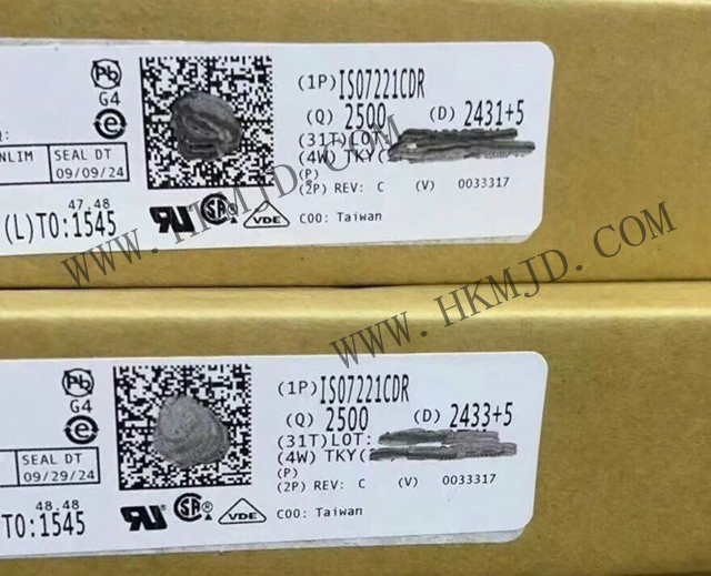 Mingjiada Electronics Поставка TI (ISO7221CDR) 25 Мбит/с Двухканальные Цифровые Изоляторы