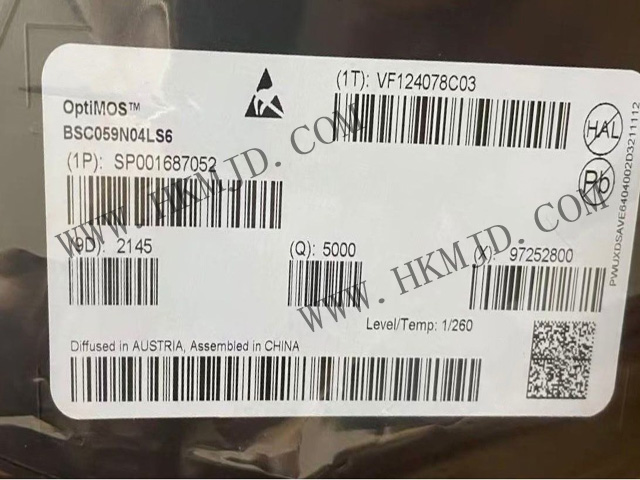 MOSFET-транзистор BSC059N04LS6 OptiMOS™ 6 40 В силовой MOSFET
