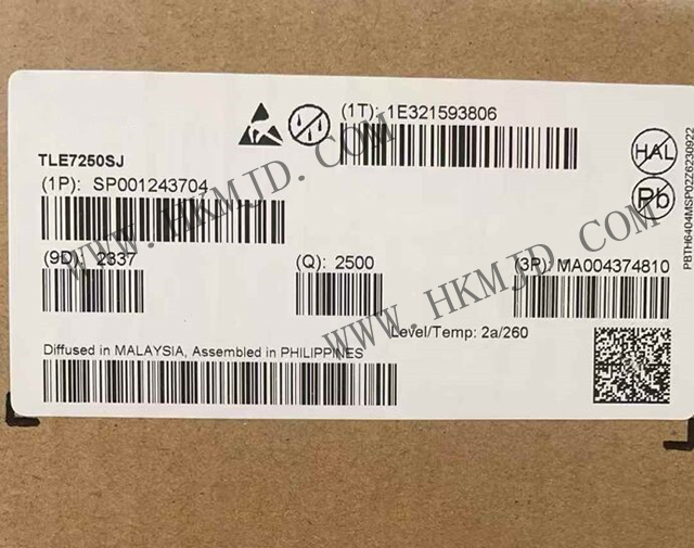 Infineon TLE7250SJ 2 Мбит/с высокоскоростной автомобильный CAN-трансивер