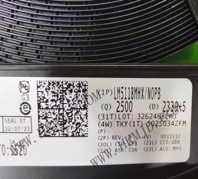 [Оригинал в наличии] Питание LM5118MHX (TI) контроллер понижающего-повышающего преобразователя