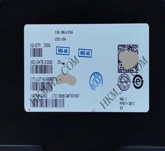 [Поставка] LTC1668IG (ADI) 16-битный, 50Msps дифференциальный ЦАП с токовым выходом