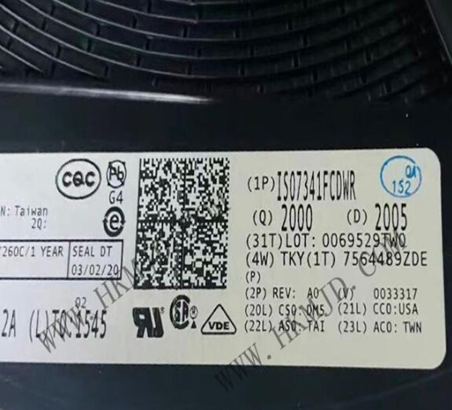 Оригинал на складе, Mingjiada Поставка ISO7341FCDWR (TI) Четырехканальные цифровые изоляторы