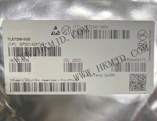 Автомобильный приемопередатчик LIN Infineon TLE7259-3GE: наличие на складе у Mingjiada Electronics