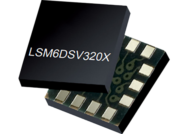 [ Edge AI ] LSM6DSV320XTR, маломощный 6-осевой датчик IMU (инерциальный измерительный блок)