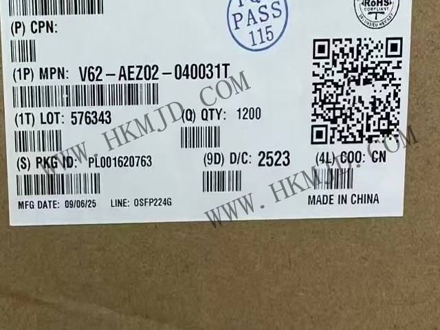 Anferno ExtremePort™ OSFP 224G разъем — V62-AEZ02-040031T