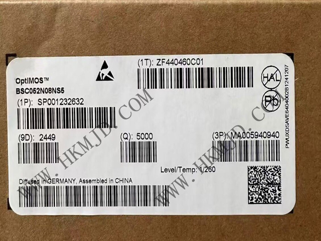 Infineon BSC052N08NS5 OptiMOS™ 5 80 В силовой MOSFET для телекоммуникационных приложений