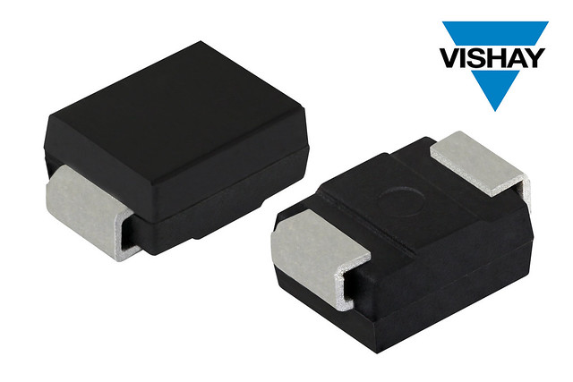 Одно/двунаправленные TVS-диоды Vishay PAR® мощностью 1500 Вт сертифицированы по стандарту AEC-Q101