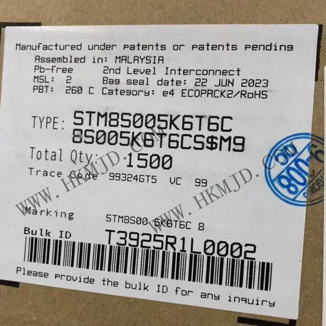 STM8S005K6T6C