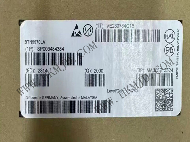 Интегрированный полумост высокого тока Infineon BTN9970LV для привода двигателя