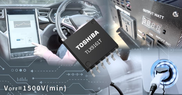 Toshiba запускает компактный автомобильный оптопару TLX9161T в компактном корпусе