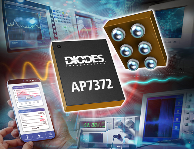 Компания Diodes анонсировала запуск стабилизатора низкого уровня шума (LDO) AP7372