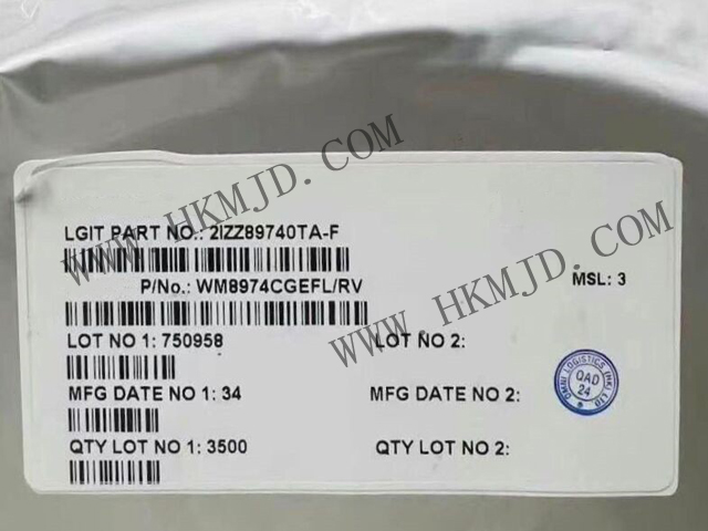 Cirrus Logic WM8974CGEFL: монофонический аудиокодек с низким энергопотреблением