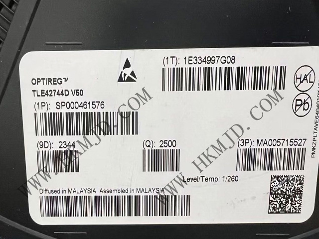Оригинальный Infinion TLE42744DV50 Автомобильный стабилизатор LDO 400mA с полной защитой