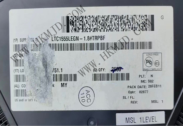 LT LTC1555LEGN-1.8 Блок питания SIM и преобразователь уровня